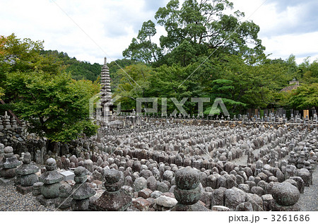 あだしの念仏寺、石塔 3261686