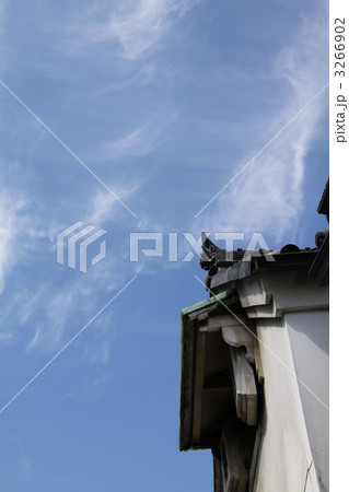 名古屋市緑区　有松の町並み　服部邸の土蔵 3266902