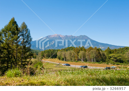 木曽馬の里と御岳山 木曽馬の里と御岳山 3266957