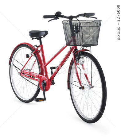 赤い自転車の写真素材 [3276009] - PIXTA