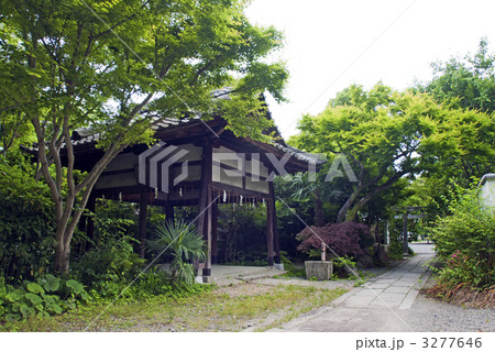 京都御苑　宗像神社　舞殿 3277646