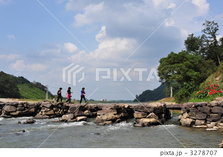 韓国 忠淸北道 鎭川籠橋  3278707