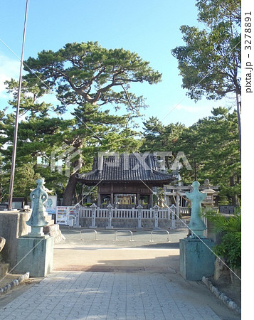 対岸にある八百富神社 対岸にある八百富神社 3278891