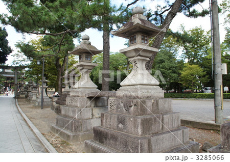 北野天満宮　灯篭 3285066