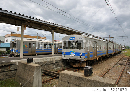 鉄道・弘南鉄道 弘南線 黒石駅構内 鉄道・弘南鉄道 弘南線 黒石駅構内 3292876