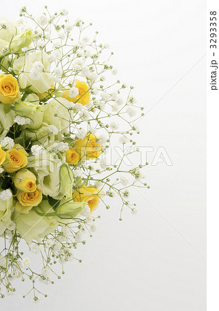 黄色い花束の写真素材