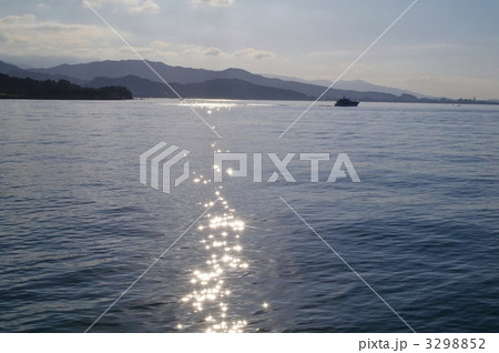 能古島渡船からの博多湾 3298852