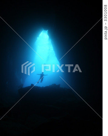 変った地形で記念撮影 3301008