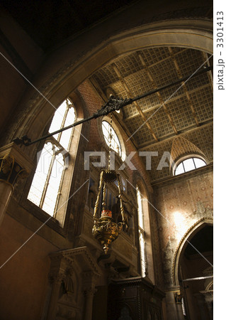 Church interior, Venice. Church interior, Venice. 3301413
