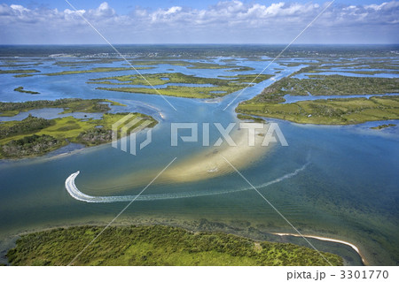 Coastal wetland marsh. 3301770