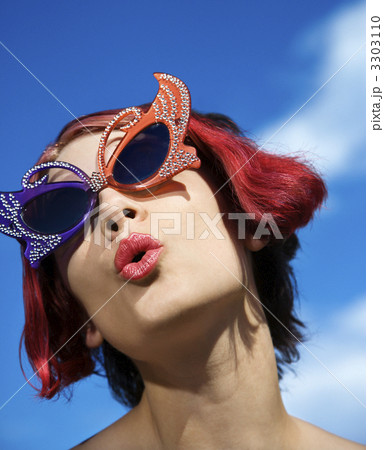 Whimsical woman. 3303110