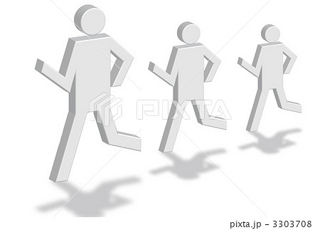 マラソン ランナー ランニングのイラスト素材