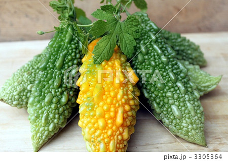 生のゴーヤー 生のゴーヤー 3305364
