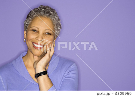 Portrait of woman smiling. Portrait of woman smiling. 3309966