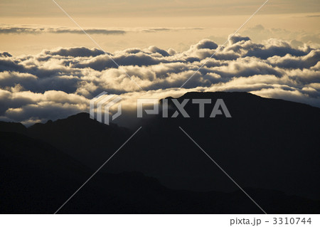 Clouds over Haleakala, Maui. 3310744