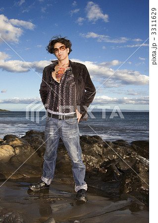 Young Man at Beach 3311629