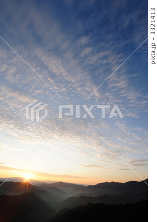 野迫川村の朝１ 3321413