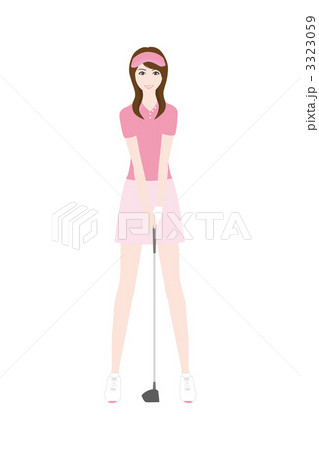 ドライバーを構えた女性 ドライバーを構えた女性 3323059