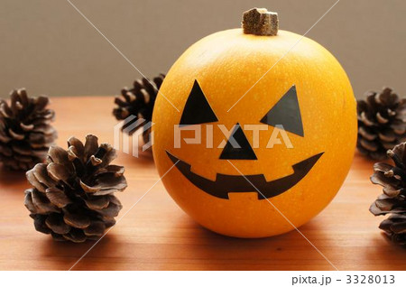 ハロウィン（かぼちゃ　まつぼっくり） 3328013
