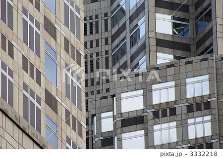 背景素材・都庁舎壁面横位置 3332218