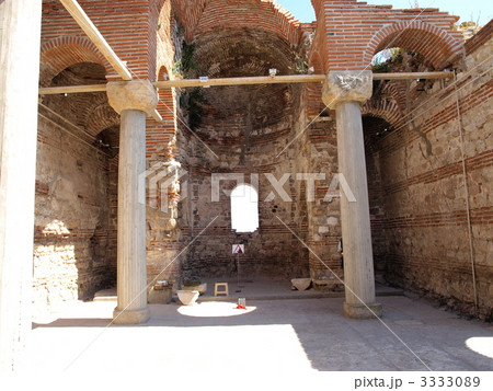 世界遺産「古代都市ネセバル」のSt John Aliturgetos聖堂（ブルガリア） 3333089