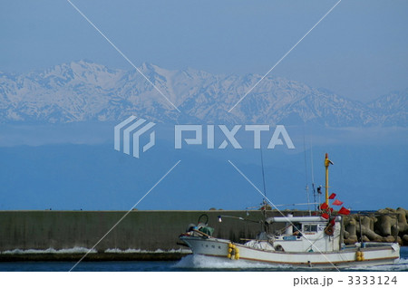 能登からの立山連峰 能登からの立山連峰 3333124