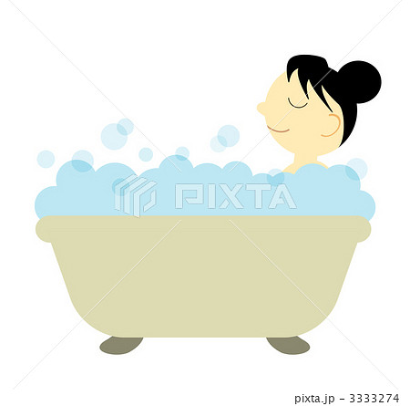 入浴中の女性 3333274