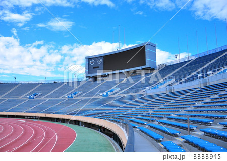 秋晴れの国立競技場 秋晴れの国立競技場 3333945