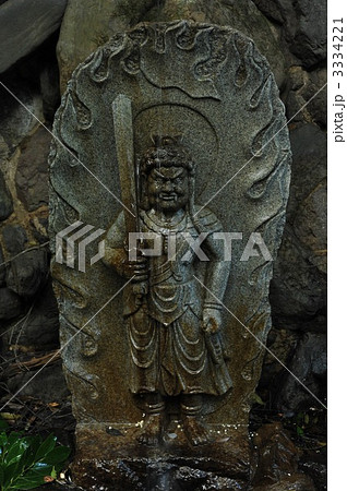 石像 不動明王 小倉神社にて 石像 不動明王 小倉神社にて 3334221