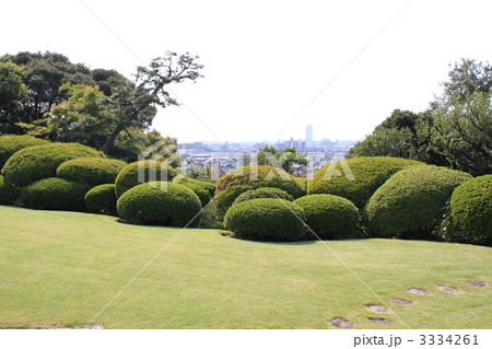 戸定邸から見る庭園 3334261
