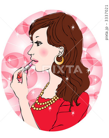 口紅を塗る人 3337021