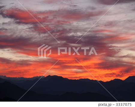 朝焼け 朝焼け 3337075