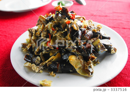 ベトナムのカブトガニ料理 3337516