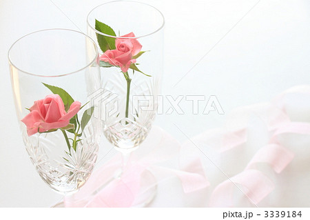 薔薇　グラス 3339184