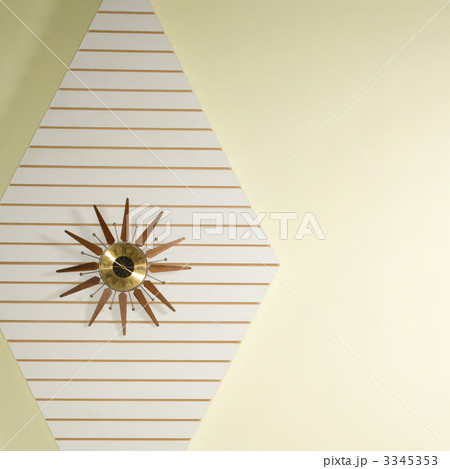 Retro wall clock. Retro wall clock. 3345353