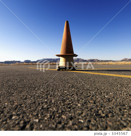 Cones on Airport Tarmac 3345567