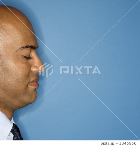 Businessman profile. Businessman profile. 3345950