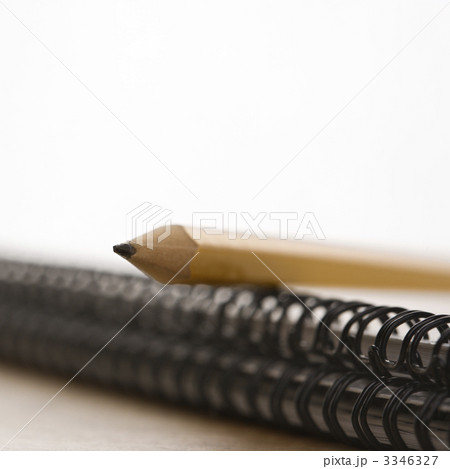 Pencil on notebook. 3346327