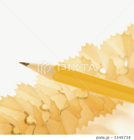 Pencil and shavings. Pencil and shavings. 3346738