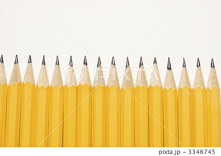 Row of pencils. 3346745
