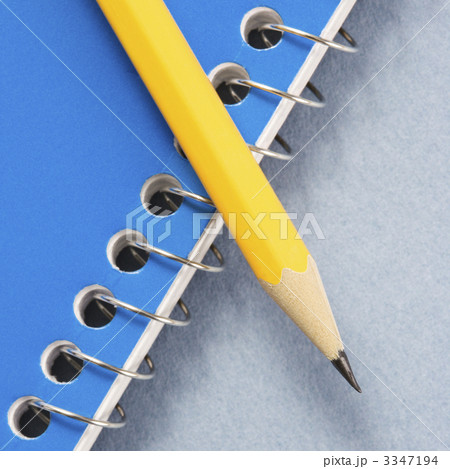 pencil and notebook.