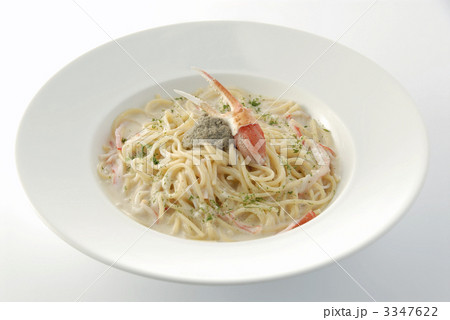 蟹味噌クリームパスタ 3347622