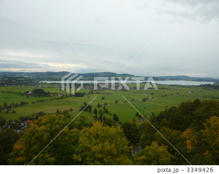 ドイツ－ノイシュヴァンシュタイン城からの風景 3349426