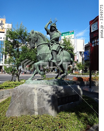 真田幸村像の写真素材