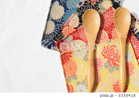 和柄コースターと木製スプーン 和柄コースターと木製スプーン 3350418