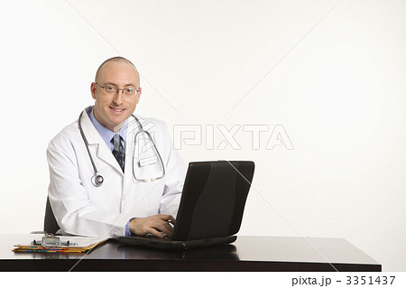 Male Caucasian doctor. Male Caucasian doctor. 3351437