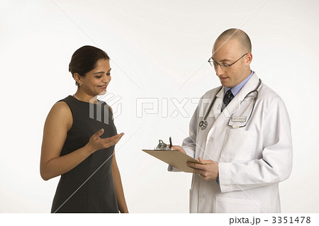 Doctor and patient. 3351478