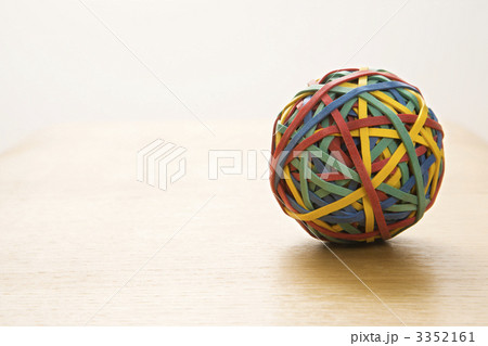 Rubber band ball. 3352161