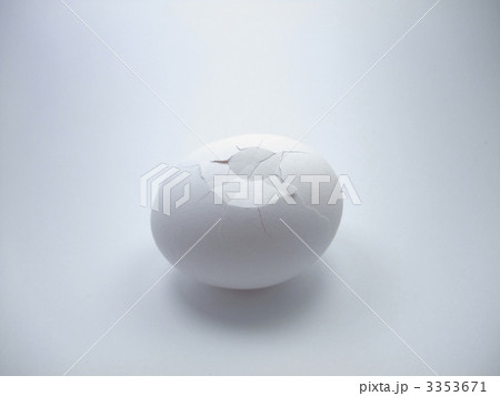 ヒビの入った生卵 3353671