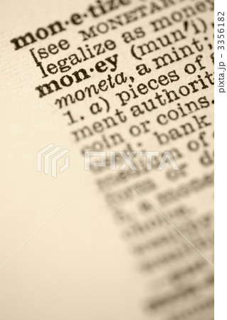 Money in dictionary. 3356182